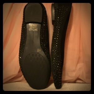 Antonio Melaak Black Sparkle Flats